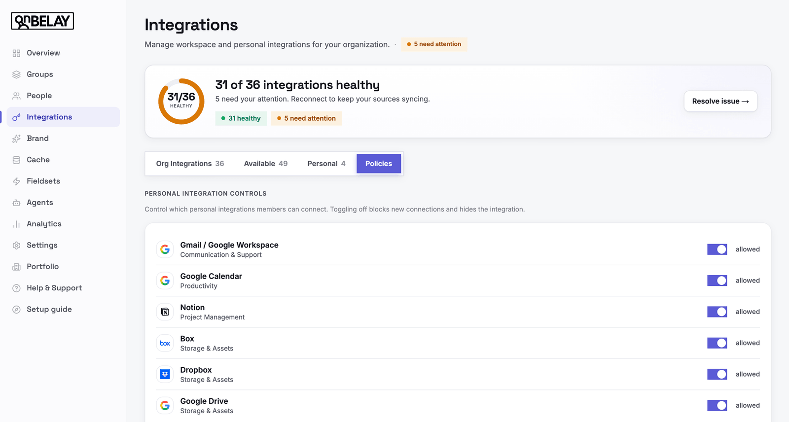 Product screenshot