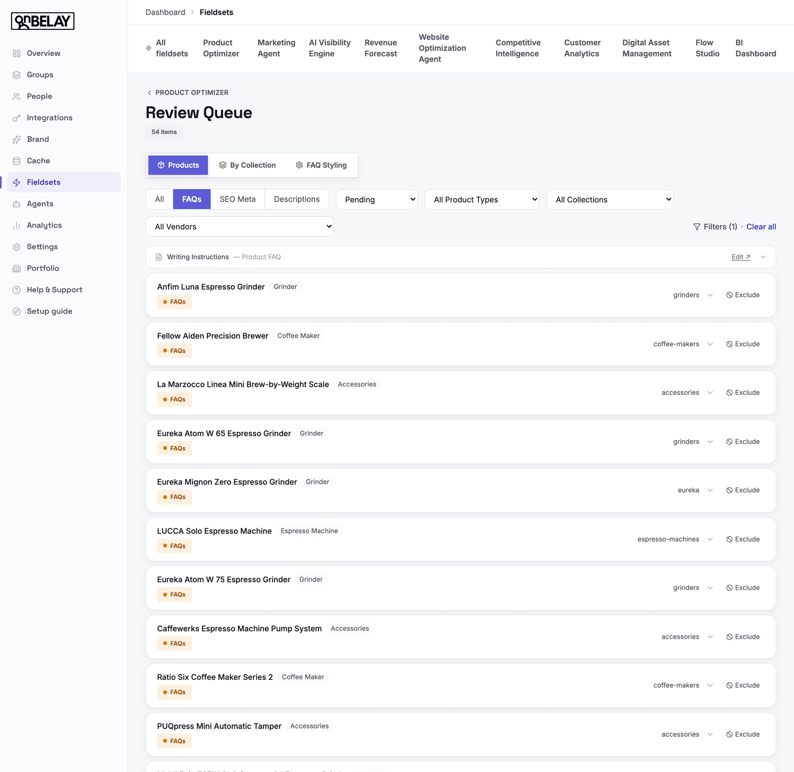 Product screenshot