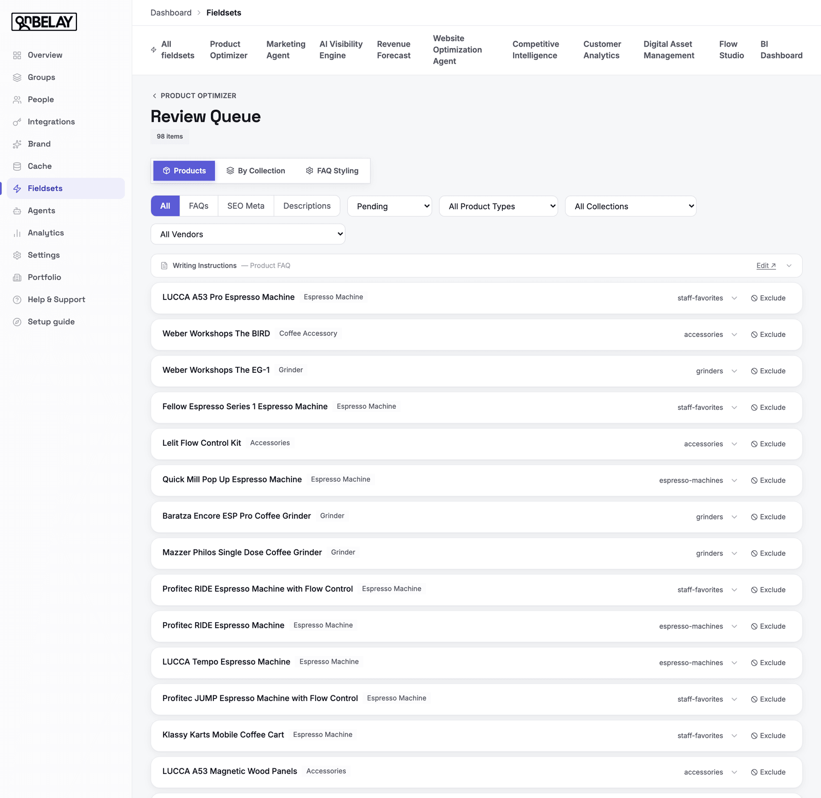 Product screenshot