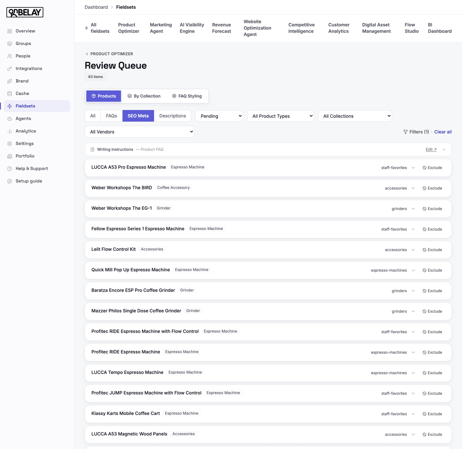 Product screenshot
